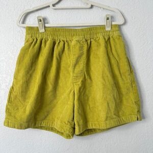 Urban Outfitters Green corduroy shorts‎ mens size M